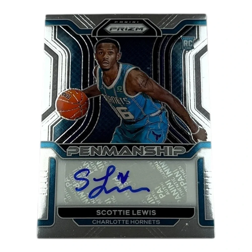 2021 Panini Prizm‎ Scottie Lewis Autograph Penmanship RC Charlotte Hornets